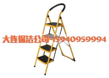 大連保潔清洗工程梯子